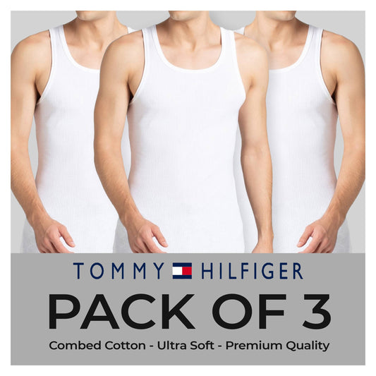 TH Men's Original Branded Under Shirts - Pack of 3 ( SN-TH-111 )