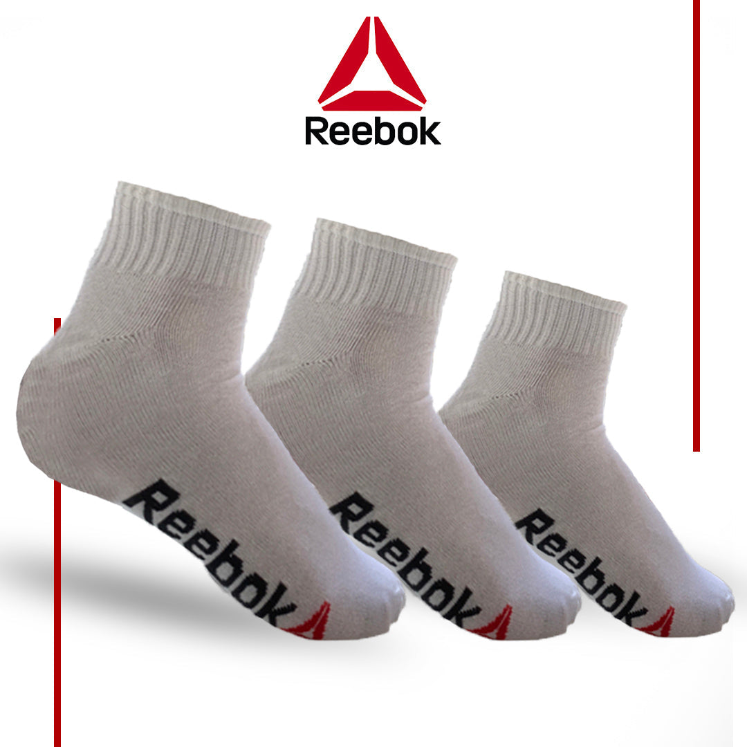 Reebok-Original All White Socks Pack of 3 ( R-10 )